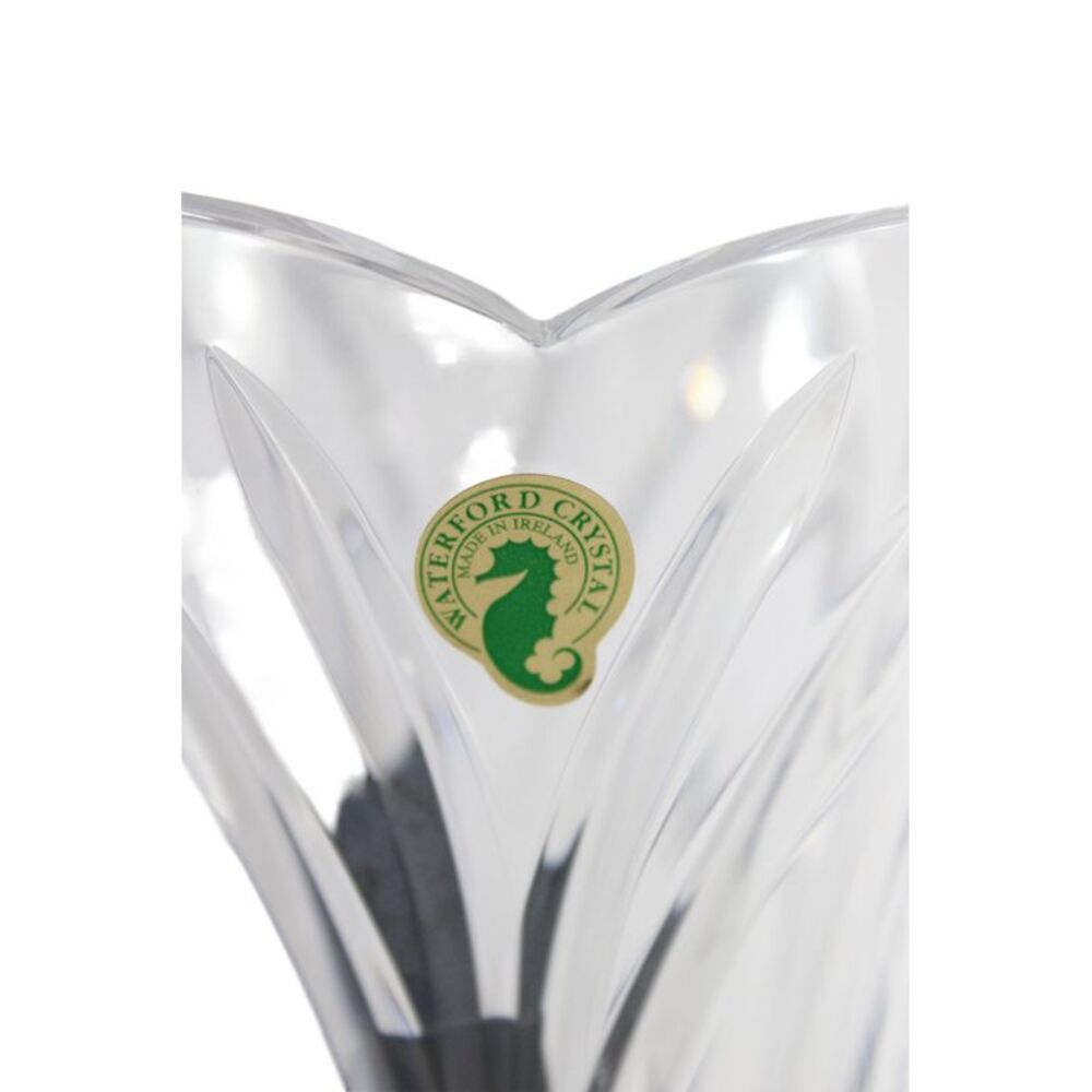 Waterford Crystal Violet Vase Diamond Cut Pattern 8 Inches - Picture 5 of 5